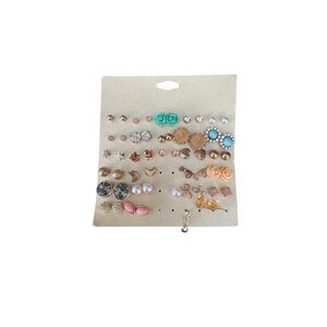 Chic Multicolor Stud Earring Collection